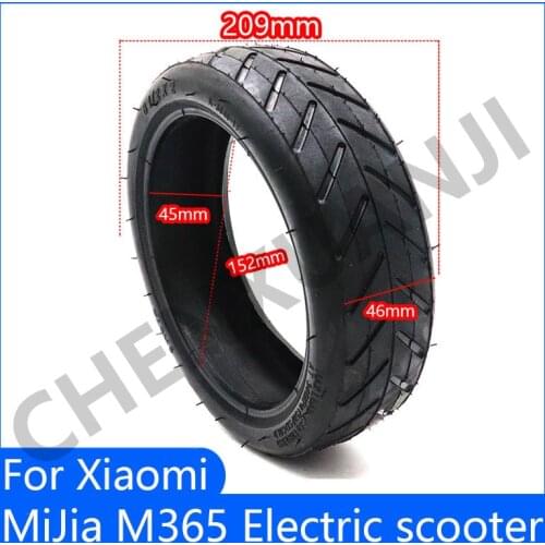 8 1/2x2 HOTA For Xiaomi Mijia M365 Electric Scooter Wheel Tire Smart Electric Scooter Outer Tire Durable Anti-slip Accessories