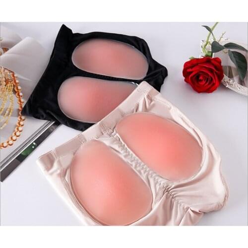 Silicone Butt Pads Enhancer False Ass Lift Fake Buttocks Padded Panties Hip Push Up Underwear Fake Buttock
