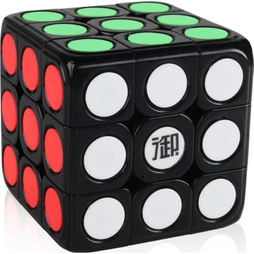 Yumo Dots 3x3x3 Candy Color Speed Cube Smooth Twist 3x3 Cube Puzzle Anti-stress Educational Toys Gift For kids Adult