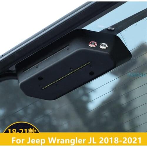 For Jeep Wrangler JL 2018-2021 Tailgate glass light retrofitted trunk lighting tail box auxiliary LED light high quality