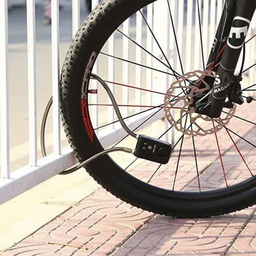 Bicycle Lock Bluetooth Intelligent Phone APP Control Smart Alarm Anti Theft Chain Waterproof 110dB Alarm Bicycle Lock Outdoor