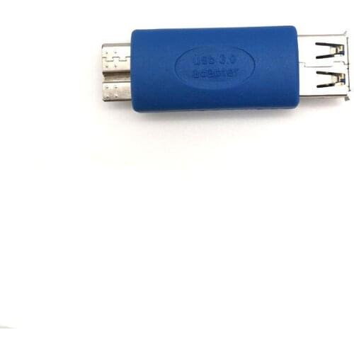 100pcs USB 3.0 A Female to Micro B Adapter USB3.0 AF to Micro B Connector Extender Converter
