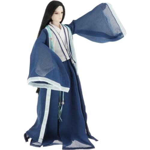 6'' Male Doll Dressing Up Handpainting Makeup Toy Office Store Decor Gift