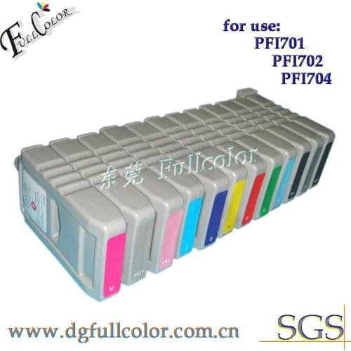 Free shipping 700ml ink cartridge for canon IPF8000 12 colors a set with prefessional pigment ink
