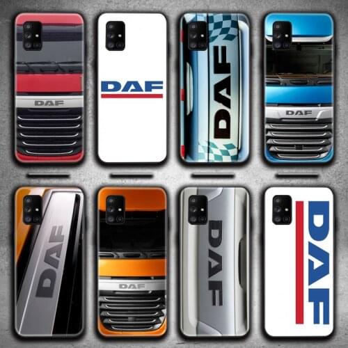DAF truck Phone Case For Samsung Galaxy A21S A01 A11 A31 A81 A10 A20E A30 A40 A50 A70 A80 A71 A51