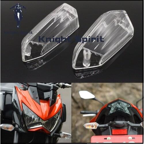 For KAWASAKI NINJA 250R 300 400 650 1000 2011-2016 Motorcycle Front/Rear Turn Signal Indicator Lamp Lens