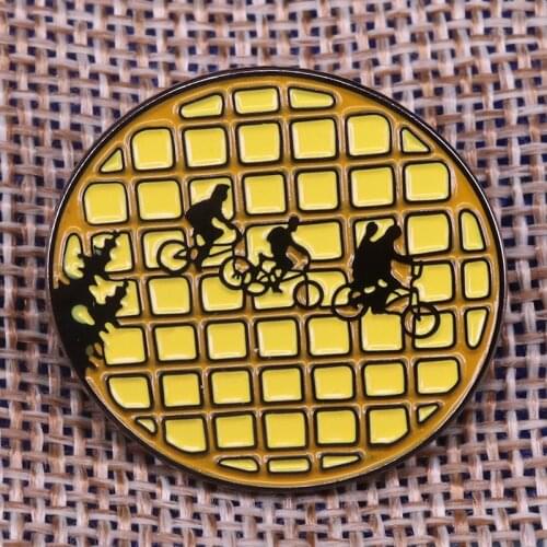 Eleven stranger things lapel enamel pin