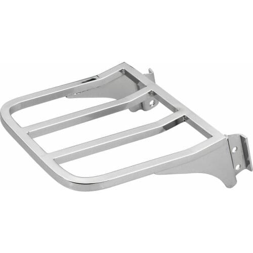 Motorcycle Sissy Bar Backrest Luggage Rack For Harley Dyna Softail FXDB XL1200 Heritage Softail 883