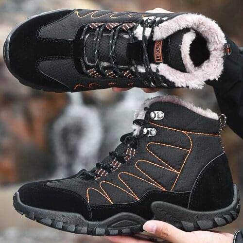 Mens Combat Tactical Boots Waterproof Hiking Shoes Mountain Climbing Sneakers Antiskid Shockproof Men Winter Botas Hunting Boots