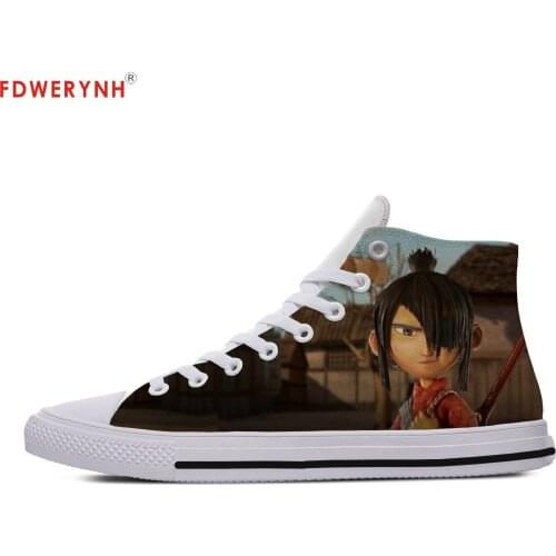 Mens Womens Casual Shoes Print Cute For WoKubo And The Two Strings 3D Prink Customized Breathable Male Men Shoes