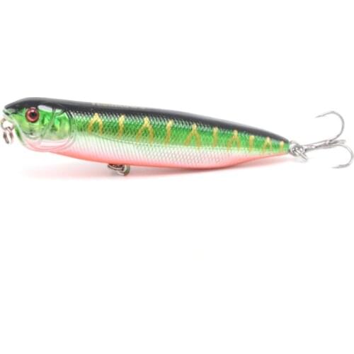 Topwater Pencil 10.5cm 11g Surface Fishing Lure Walk The Dog Artificial Saltwater Hard Bait Bass Plastic Walker