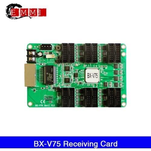 Onbon BX-V75 Receiving Card With 12 x HUB75 Port Full Color Synchronous LED Display Control Card