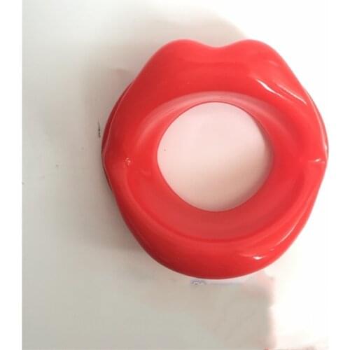 Silicone Rubber Face Lifting Lip Trainer Mouth Muscle Tightener Face Massage Exerciser Anti Wrinkle Lip Exercise Mouthpiece Tool