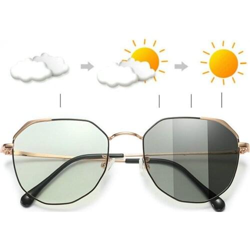 Outdoor photochromic Progressive Multifocal Reading Sunglasses for Men & Women-Trifocal Reader Sunglasses NX
