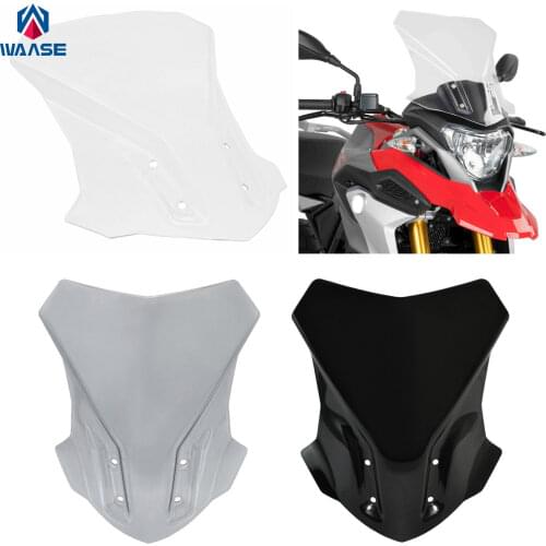 Waase Motorcycle Windscreen Windshield Shield Screen For BMW G310GS G310 GS 2017 2018 2019