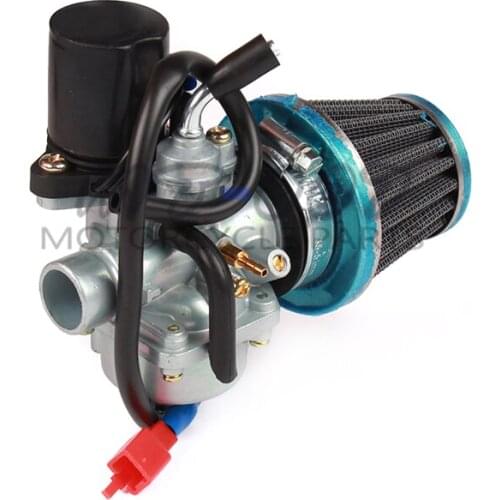 19mm Carburetor with air filter for Jog 50cc 90cc Minarelli 2 stroke Scooter Moped Carb PZ19J