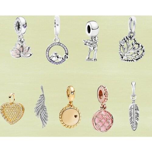 2021 New High-quality 925 Sterling Silver Fashion Pendants, a Variety of Cute Pendants Bring a New Experience, DIY Pendants