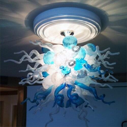 Antique Indoor Lighting Led Light Source Chihuly Style Murano Glass Arabia Chandelier