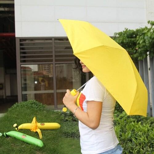 Banana Paraguas Rain and Parasol Cute Umbrella for Moschino Women As Novelty Kids Gifts Protection Windproof Folding Umbrellas