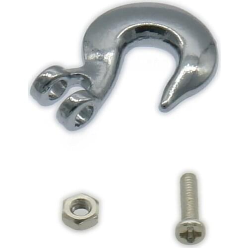 Freeshipping 1PC Winch Hook RCAWD Small Size Metal G Shape Trailer Hook Rescue Buckle For RC Hobby Car Crawler Scale Spare Parts