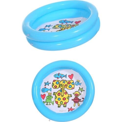 Baby Portable Pool Water Games Inflatable Round Swimming Pool for Children Outdoor Garden Summer Paddling Pools Bathing Tub