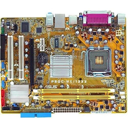 For Asus P5GC-MX/1333 Desktop Motherboard 945 Socket Socket LGA 775 DDR2 Original Used Mainboard