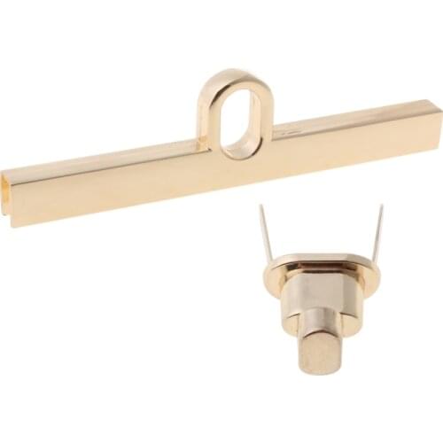 Metal Clasp Turn Locks Twist Lock DIY Leather Handbag Shoulder Metal Bag Buckles Bag Accessories 28GD