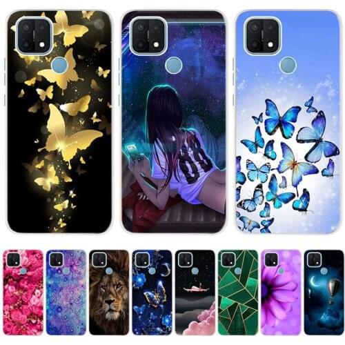 Cartoon Pattern Soft TPU Case Cover For OPPO A15S A15 Case 6.52" Bunper Fundas Coque oppoA15 OPPO A 15 A15S CPH2179 CPH2185