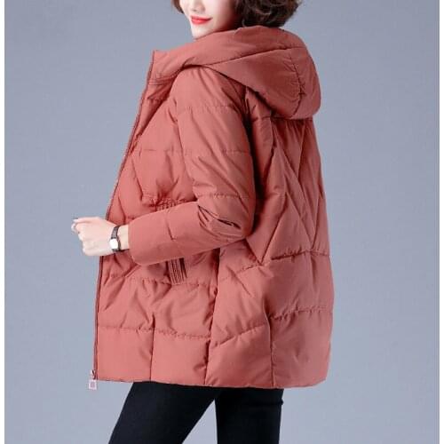 2021 New Winter Jacket Thick High Quality Cotton Coat Women Fashion Jackets Winter Warm Woman Clothing Casual Parkas X53