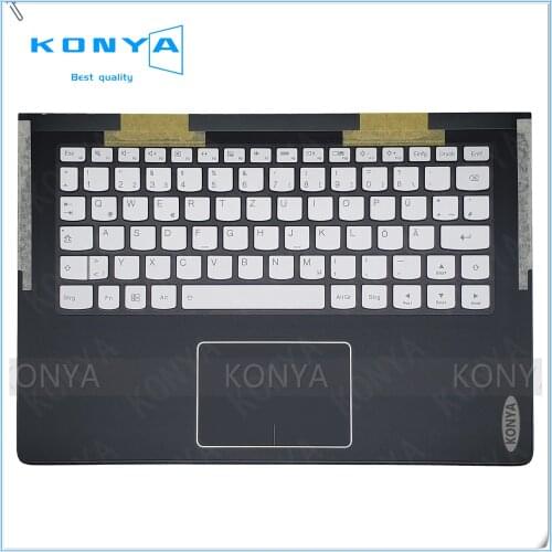 New Original For Lenovo Yoga 900S-12ISK Palmrest&Touchpad+Keyboard 5CB0K93842 AM104000140 (GR)