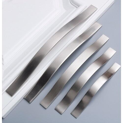 Modern and Contracted Aluminium Alloy Handle Drawer Drawer Cabinet European Chest Five Golden Gate Handle