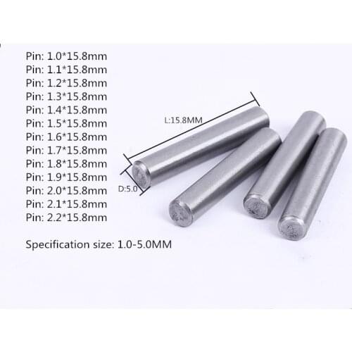 Special Offer 100pcs/Installed Positioning Pin Diameter 3.0-4.9MM Length 15.8MM Fixed Pin PCB Positioning PIN Roller Needle