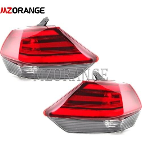 Car Lights For Nissan X-trail 2017 2018 2019 Rear Bumper Tail Light Tail Lamp Rear Brake Stop Warming Taillamp