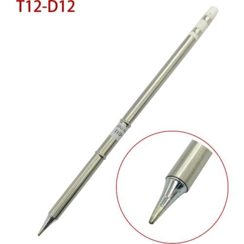 T12-D12 Electronic Tools Soldeing Iron Tips 220v 70W For T12 FX951 Soldering Iron Handle Soldering Station Welding Tools
