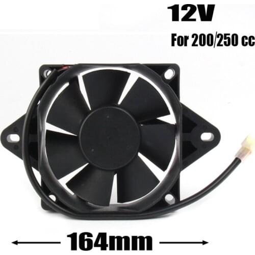 6 Inch Radiator Fan 12V Radiator Electric Cooling Fan For 150c 250cc Motorcycle Quad Dirt Bike ATV Buggy Pit Bike