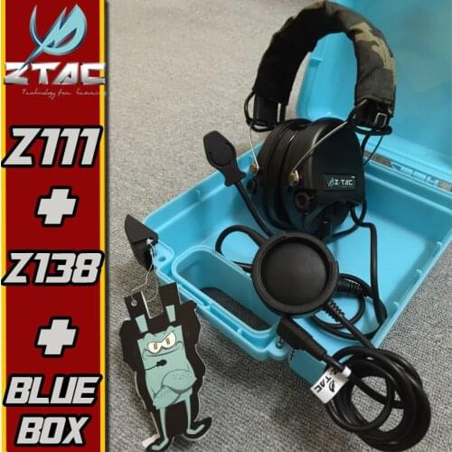 Z-TAC Sordin Headset Peltor Airsoftsports Tactical PTT Kenwood Midland Softair Arsoft Earphone For Shooting Headphones Hunting