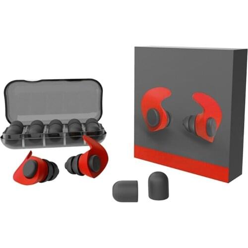 1set comfort earplugs noise reduction Foam Soft Ear Plugs Noise Reduction Earplugs Protective for sleep slow rebound HX6A