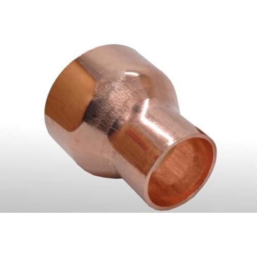 12mmX8mm Inner Diameter Copper End Feed Straight Reducing Coupling Plumbing Fitting Scoket Weld Water Gas Oil