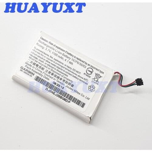 Original battery for Garmin 361-00035-03 3.7V 1100mah 4.1wh for Garmin replair replacement parts