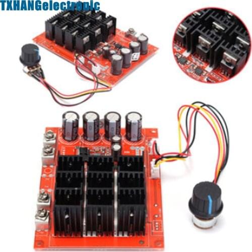 DC 10-50V 60A Motor Speed Control PWM HHO RC Controller 12V 24V 48V 3000W diy electronics
