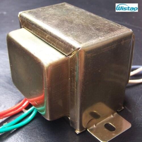 IWISTAO 35W Power Transformer Z11 Silicon Steel with Shield Cover for Tube Amp 6.3V/2A 150V/60MA