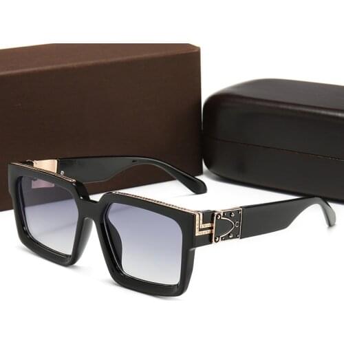 Square Sunglasses Fashion Luxury Sun Glasses Brand Designer Rimmed Men/Women Retro Outdoor Driving Eyewear UV400