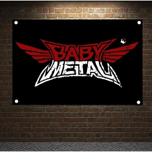 Rock and Roll Stickers Hip Hop Reggae Posters Wall Hanging HD Printing Art Music Studio Home Decoration Banner & Flag For Gift L