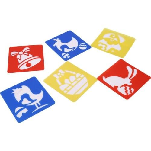 2021 New Children Painting Paint Template Set Hollow Lace Ruler Children Drawing Drafting Stencil Early Education Tool