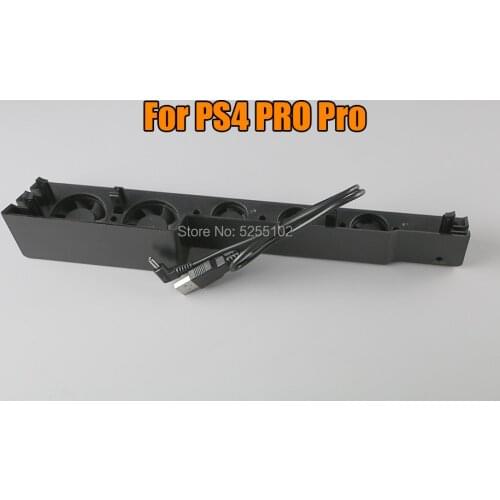FOR PS4 Pro Cooling Cooler Fan Super Turbo Temperature Control with USB Cable for Sony Playstation 4 PS4 Pro Console Vertical