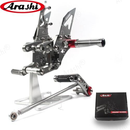 Arashi Motorcycle Footrest For HONDA CBR1000RR non-ABS 2012-2021 CNC Rider Adjustable Foot Pegs Rearset CBR 1000 RR 2013 2014