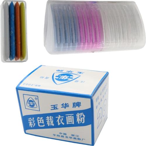 Colorful Erasable Fabric tailors chalk Fabric Patchwork Marker Clothing Pattern DIY Sewing Tool Needlework Accessories