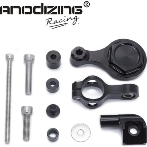 For YAMAHA YZF R1 R6 2006-2015 Motorcycles Adjustable Steering Stabilize Damper Bracket Mount Support Kit Accessories