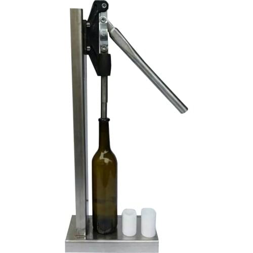 Manual Capping Capper Auto Lever Bench Tamponade Tool Pressed Cork Wine Bottle, Player