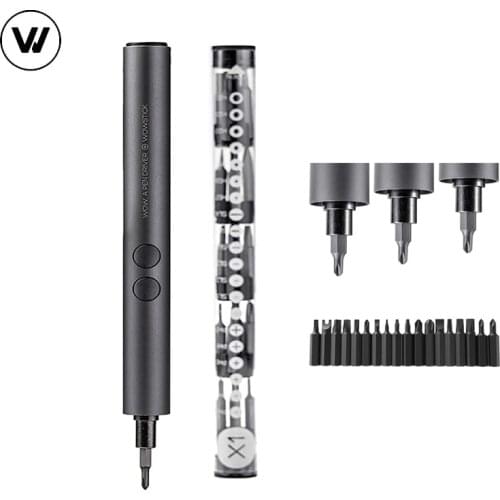 23 in1 Original Wowstick Mini Electric Screwdriver Cordless Screwdrivers Spanner Precision Socket Hand Repair Tool Rechargeable